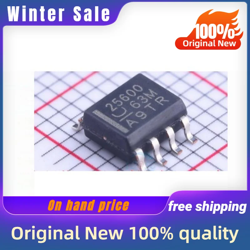 1-200 piezas nuevo y original UCC25600DR SOP8 25600 (componente electrónico)