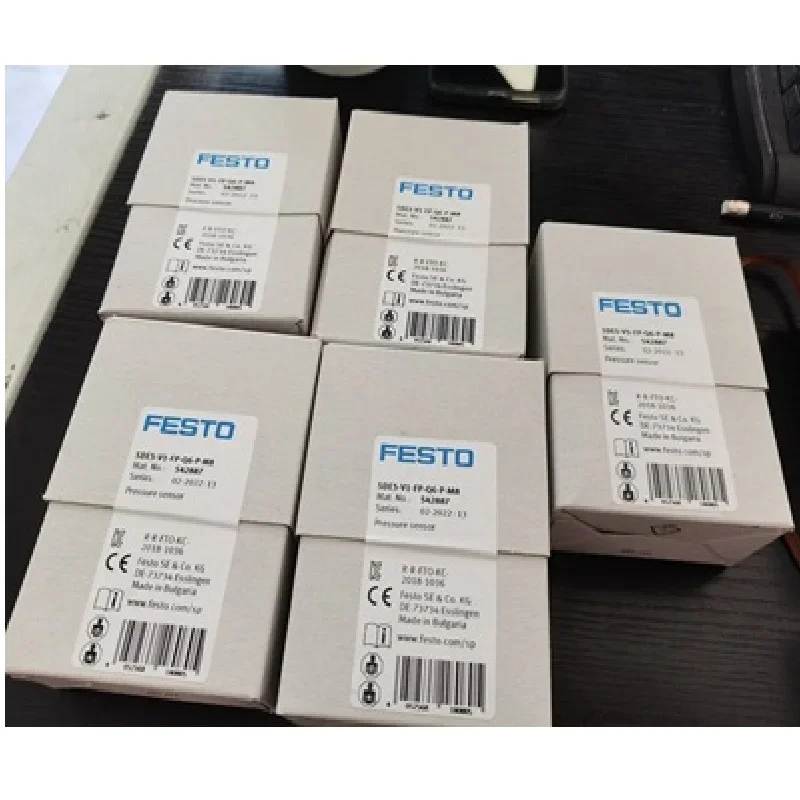 FESTO SDE5-V1-FP-Q6-P-M8 SDE5-V1-NF-Q6E-V-K Pressure Sensor 542887 567470