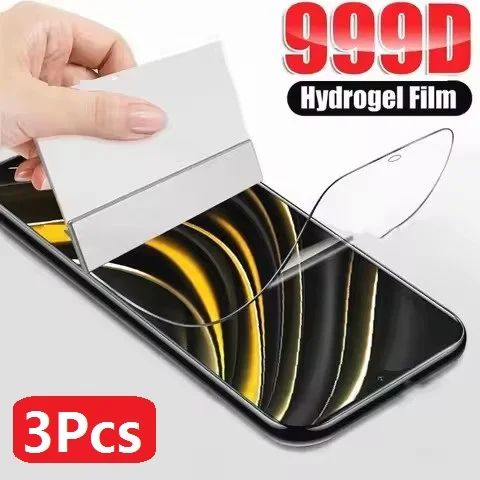 3Pcs HD Hydrogel Film For Ulefone Armor X31 Mini 20 Note 18 21 27 Pro 27T 19 Mini 20T Screen Protector