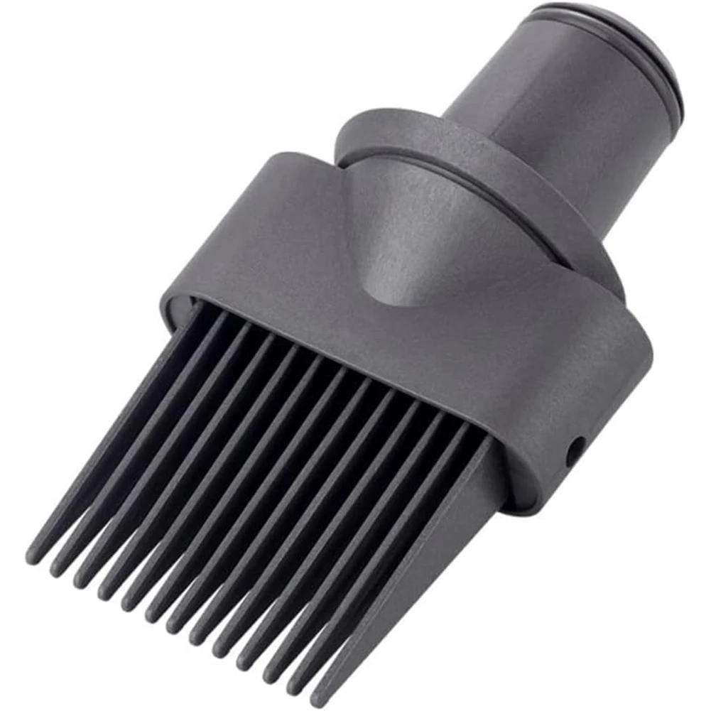 

【NEWLY】Replacement Hair Tools- Hair Curling Iron Barrels& Round Brush Attachment For Dyson Supersonic Hair Dryer, 5 In 1 Set