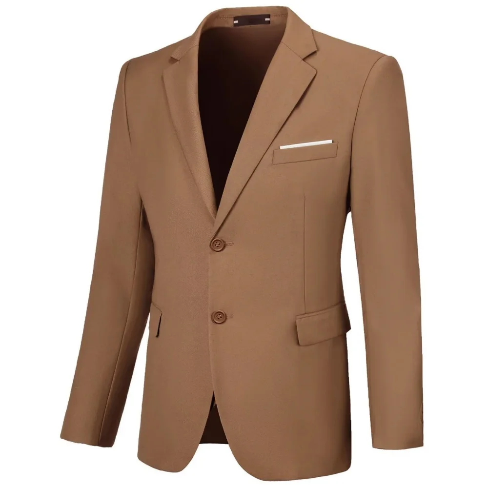 Men's Terno with Buckle Customizable Wedding Party Prom Suit Blazer Set Groomsmen Smoking Attire for Special Occasions