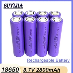 New 18650 2800mAh Rechargeable Battery 3.7V Suitable for Strong Light Flashlight Digital Camera  Shaver MP3/MP4  Walkie-talkie