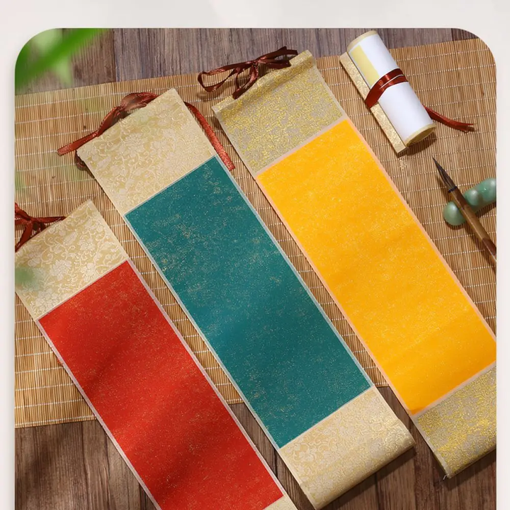 Vintage Wall Art Scroll Blank Rice Paper For Traditional Calligraphy Practice Ink Painting Hanging Ornament Supplies