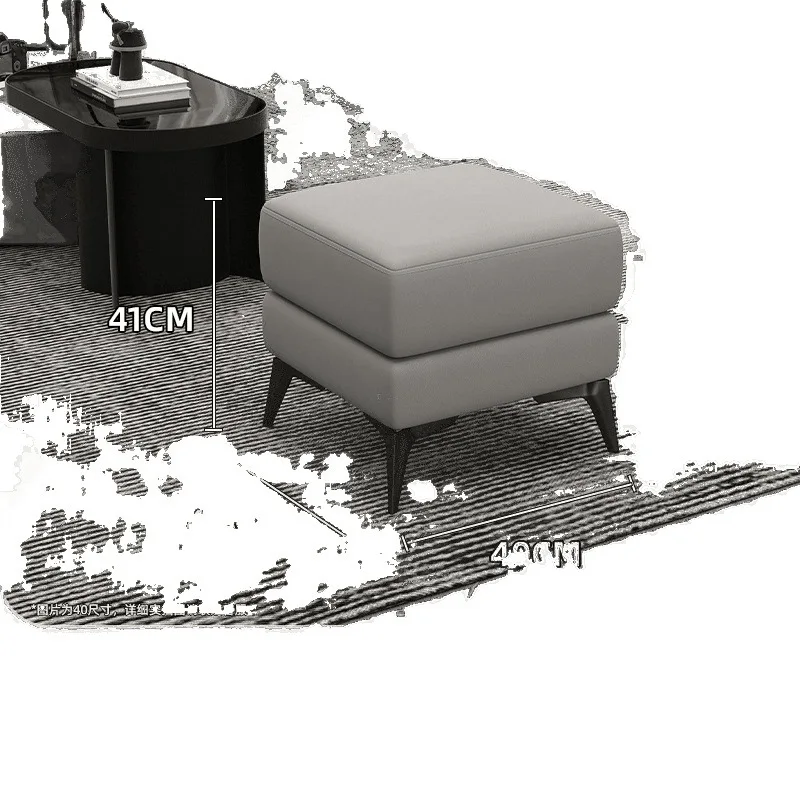 

Door shoe stool, home Internet celebrity light luxury high sense can sit on the shoe stool5