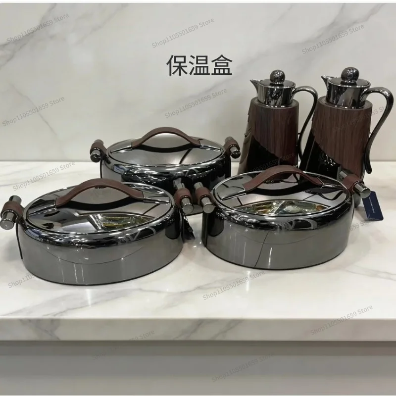 For Thermal Insulation Lunch Box with Pot Set, Thermal Insulation Tableware, Thermal Insulation Box