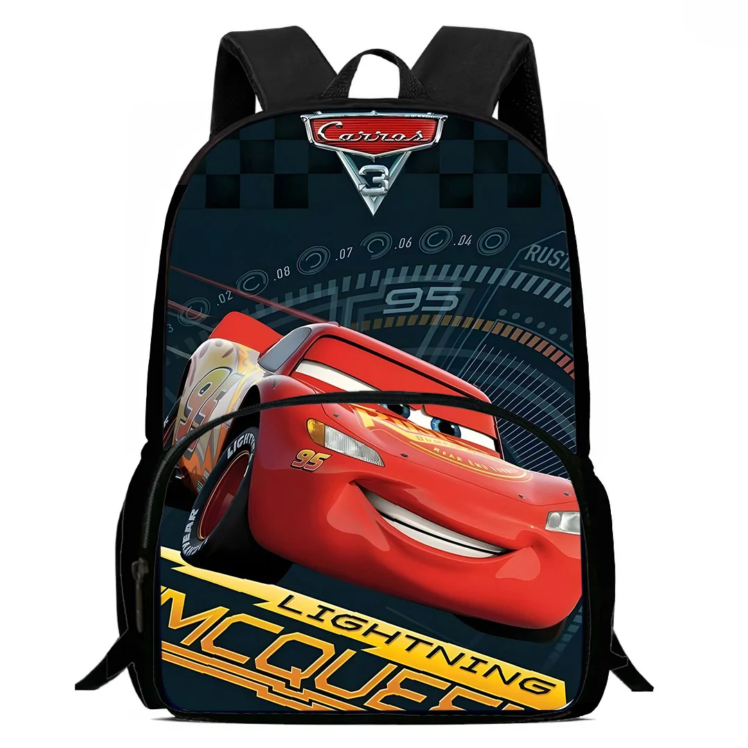 Mochila escolar de gran capacidad para niños y niñas, regalo de cumpleaños para estudiantes, carreras, McQueens, Camping, duradera