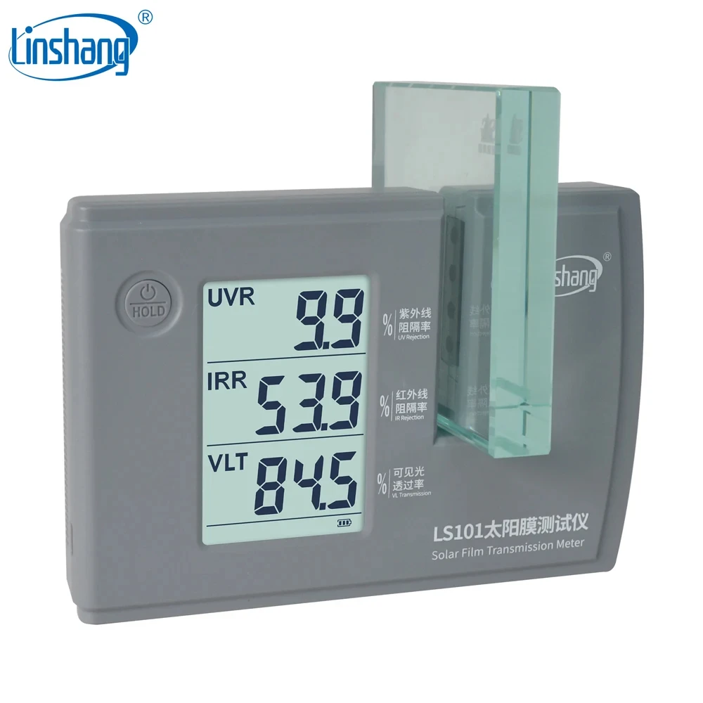 Linshang Window Tint Light Meter Transmission Meter for Testing Ultraviolet & Infrared Rejection Rate and VLT LS101