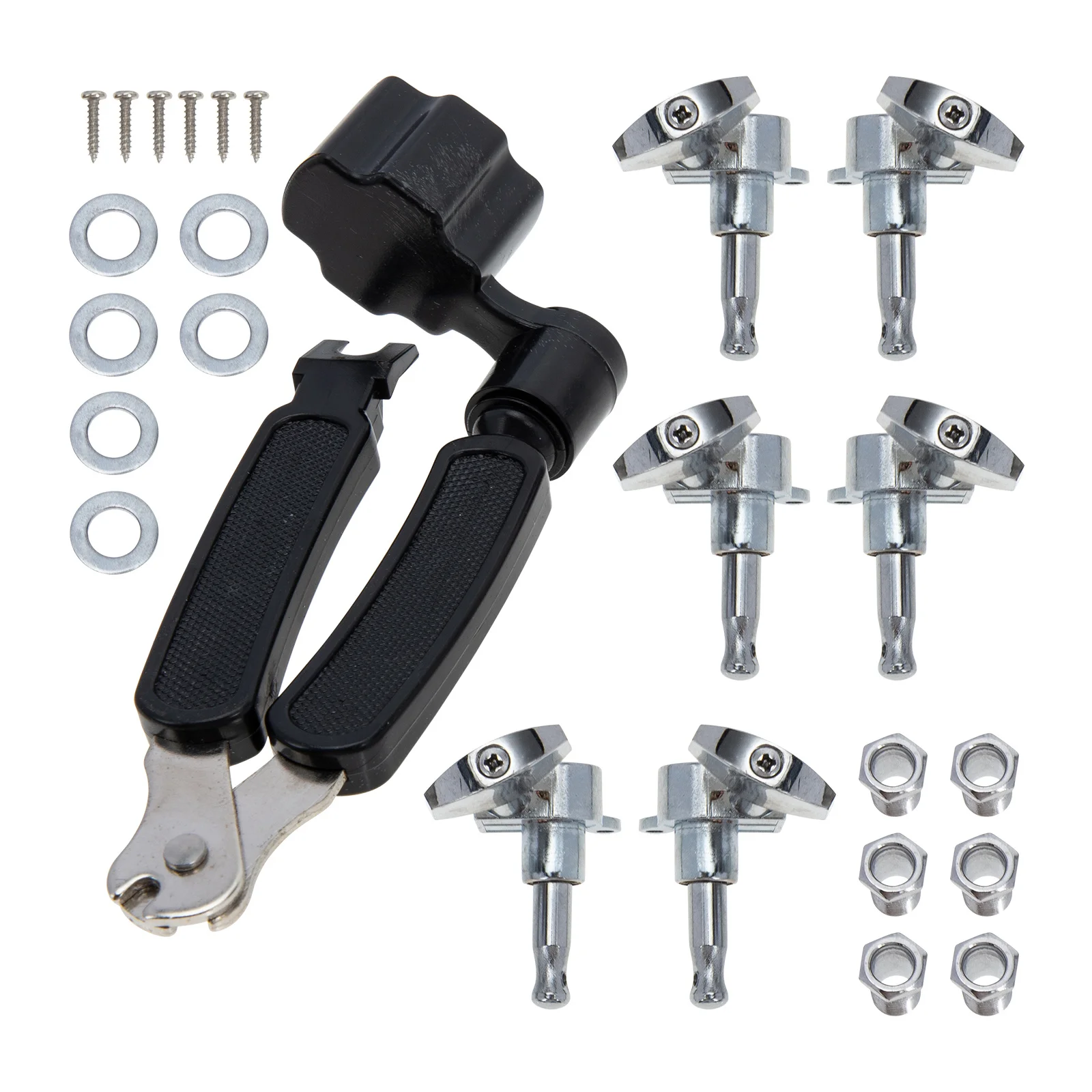 

1Set Guitar String Winder Practical Durable Tool for Electric Guitar Ukulele Changing Luthier Repair Tool