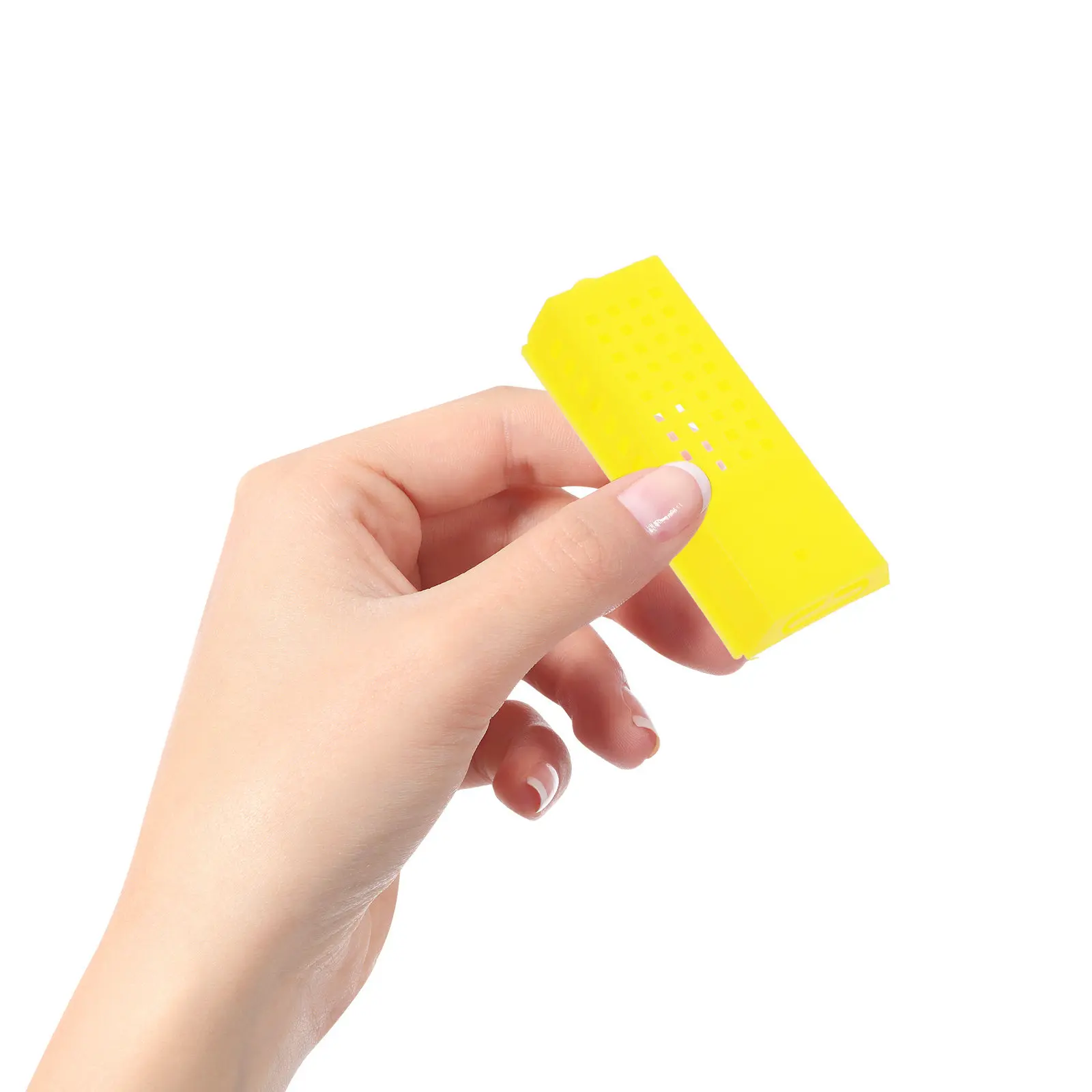 5Pcs Yellow Plastic Queen Marking Cage Beekeeping Reusable Tool for Queen Rearing Transport and Protection Efficient Beekeeper