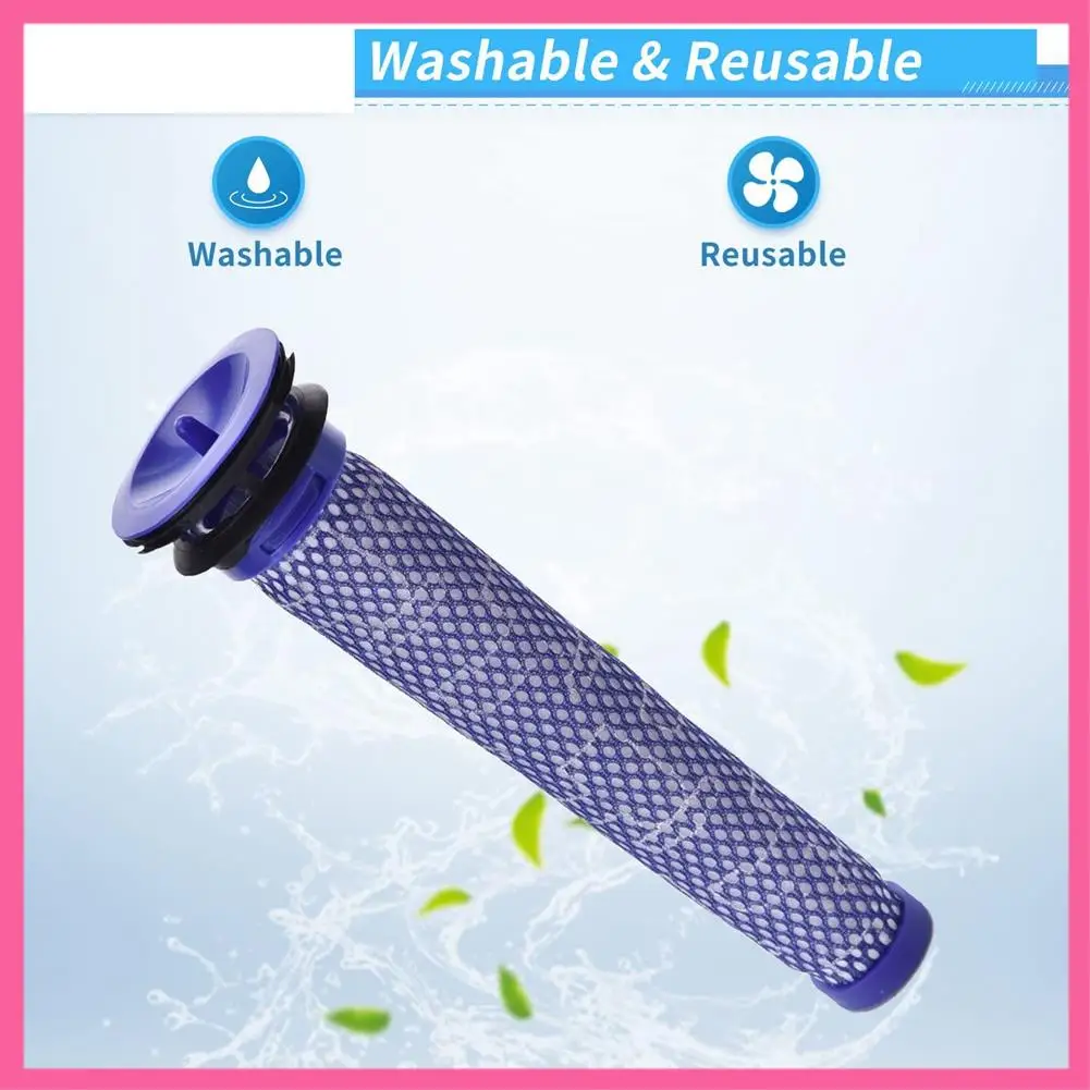 

ABNM HEPA Filter Compatible For Dyson V6 Vacuum Cleaner Replacement Parts 966741-01 & 965661-01