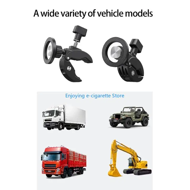 Multifunktionale magnetische Handyhalterung für Autos und LKWs, mühelose Einhandbedienung und vollständige Winkeleinstellung – Detail 7