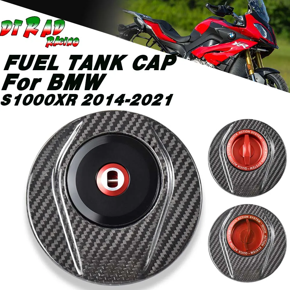 Motrcycle Racing Quick Release Fuel Tank Cap For BMW S1000XR 2014-2021 Key Plug Locking Airbox Protection Gasoline Tank Cover