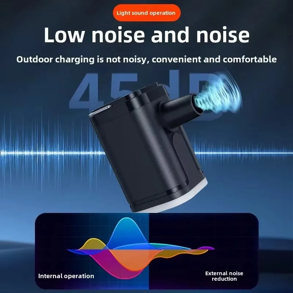 Wireless Inflation Pump Portable Outdoor Mini Air Compressor Air Cushion Bed Swim Ring Multi Function Air Pump
