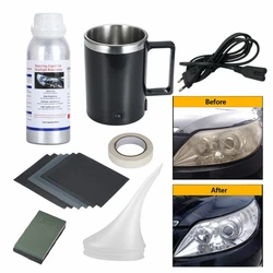 Acetone Vapor Headlight Coating Car Headlight Repair Fluid Car Light Polishing Set Headlight Atomization Atomizing Cup Set