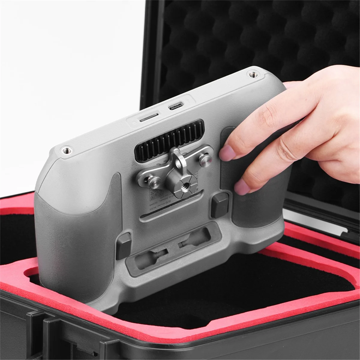 SMIEA Strap Buckle Holder for DJI RC2/RC Remote Control with Screen Mount Board Hook Bracket for Mini 4 Pro Drone Accessories