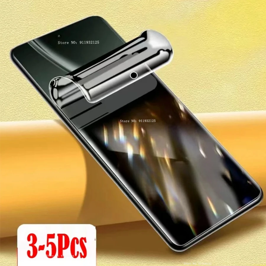 3-5PCS Privacy Anti Spy Peeping Hydrogel Protective Film For Realme GT 6 6T Screen Protector For Realme GT Neo 6 SE Soft Film