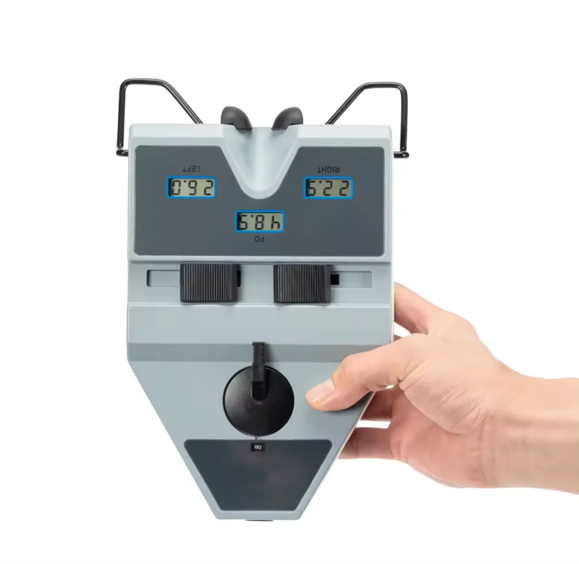 LY-9C Digital Pupilometer PD Meter 50-80mm Optical Eye Distance Measuring Tool for Optometry AA Battery Powered