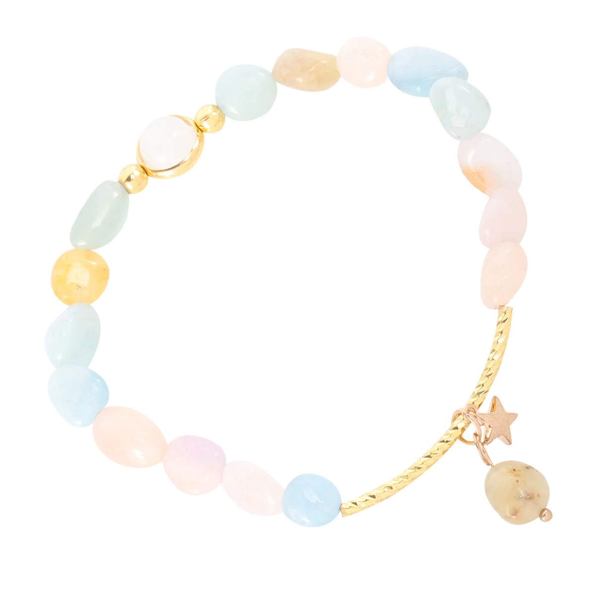 الفراولة كريستال سوار الوردي موضة سلسلة اليد للنساء كريستال الخرز مجوهرات هدية عيد الحب الحاضر #6