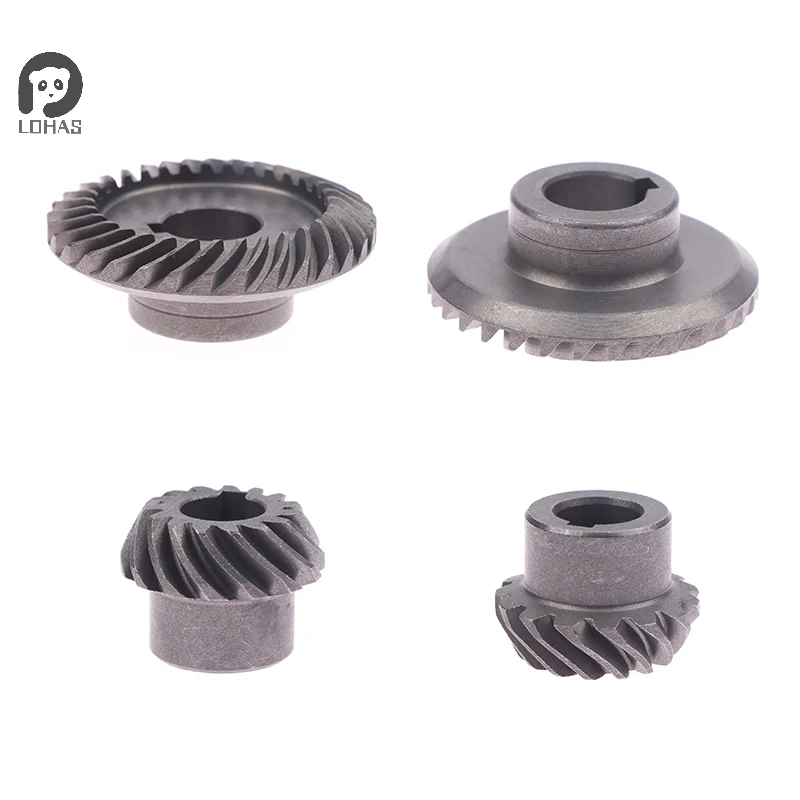 

1set Repair Part Spiral Bevel Gear Pinion Set For Hitachi 150/125 Angle Grinder 05163