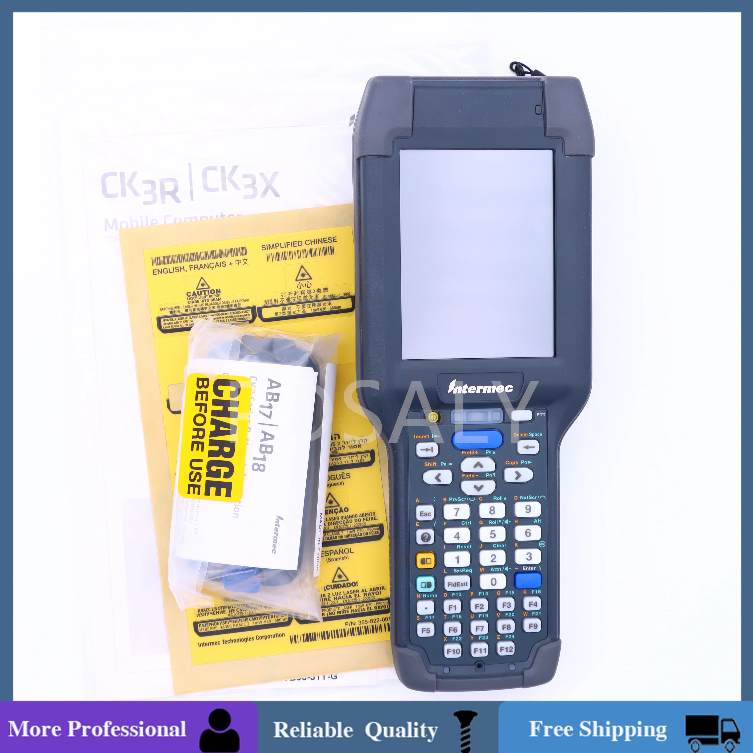 

Intermec CK3X CK3XAB4K000W4100 Handheld Computers Pocket PC Numeric EA30 WLAN With Battery