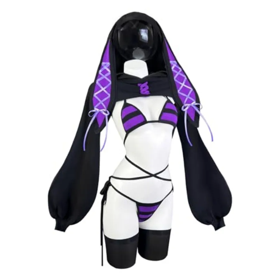 

KORURACLUB Cosplay Sexy maid outfit Bunny Outfit cosplay women Animal Costumes Bunny Bodysuit