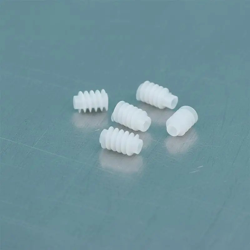 5Pcs M0.4 Plastic Worm For 2.0mm Motor Shaft Electric Motor Replacement Parts For Remote Control Toy