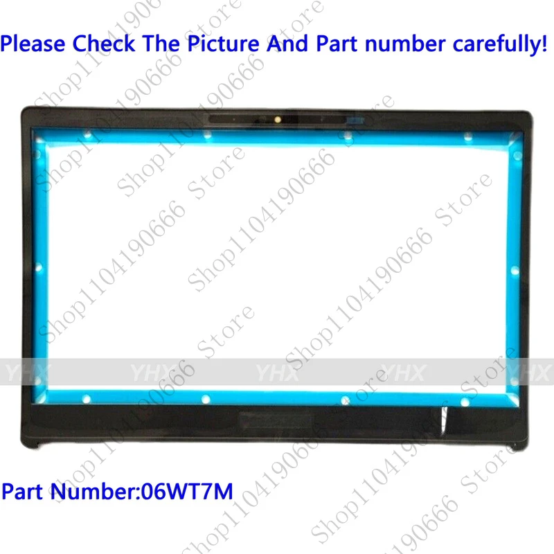 bd Nuovo Per Dell Precision 7550 M7550 LCD Cornice Frontale Lunetta 3D 06WT7M 6WT7M.