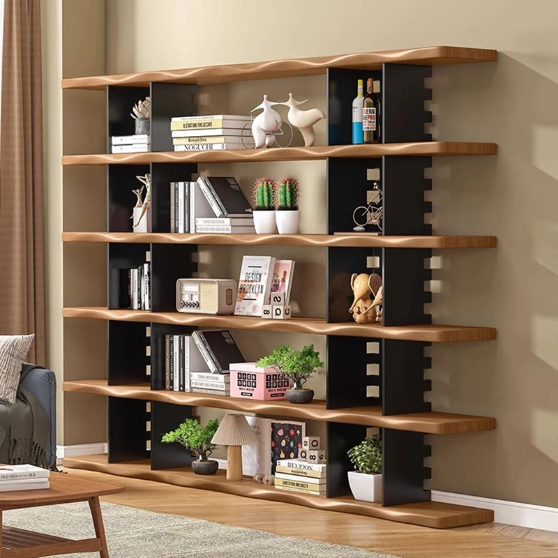 

Display Wood Book Stand Shelving Organizer Magazine Collect Modern Book Shelf Living Room Estante Para Livros Room Furniture