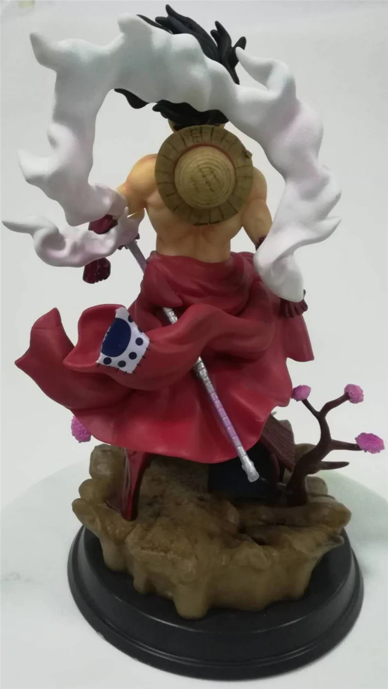 アニメワンピースワノ着物モンキー・D・ルフィギア第4弾スネークマンVer. PVC アクションフィギュアバトルスタチューグッズ模型玩具人形