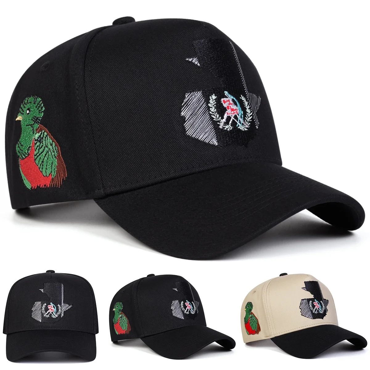 Unisex USA Map Embroidery Baseball Caps Spring Autumn Outdoor Adjustable Casual Hats Sunscreen Hat Sports Cap