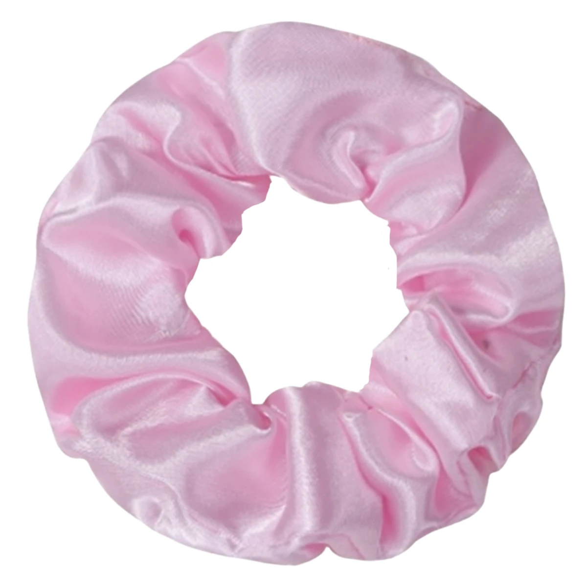 12pcs New Satin Fabric Sausage Loop Hair Rings Set Solid Colour Fabric Loop Hair Rope Scrunchies Headwear Ties image 4