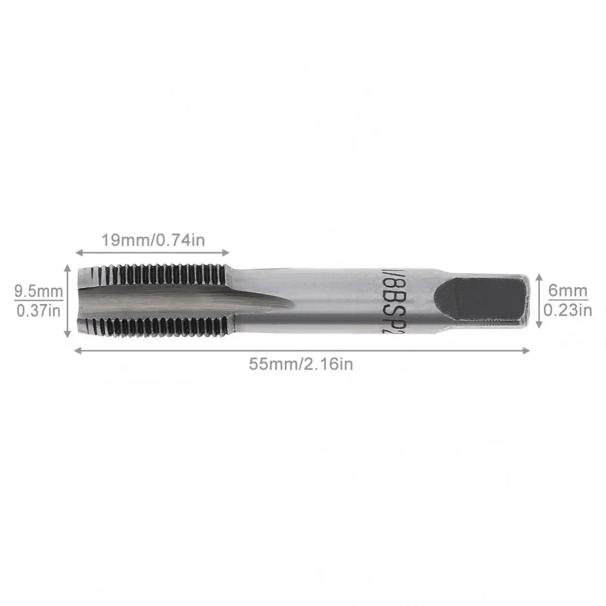 Gewindebohrer G1/2 G1/4 G1/8 G3/8 G3/4 Gewindebohrer 55 Grad Angriffsrohrplatte G Tap Handwerkzeuge Gewindeschneiden Mechanisches Werkstattwerkzeug – Detail 7