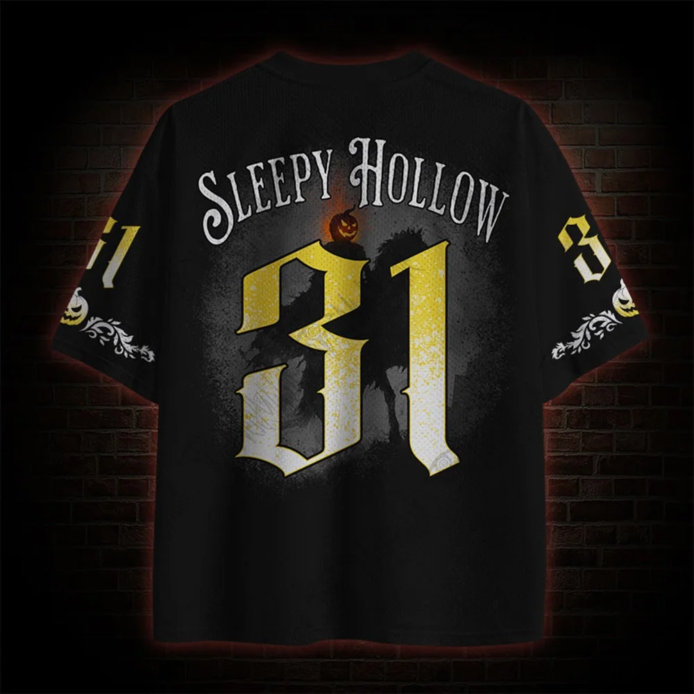 2026 New Nordic Mythical Theme Sports Fashion Short Sleeve V-neck Street View Clothing Mythical Fan Gifts T-shirt Halloween