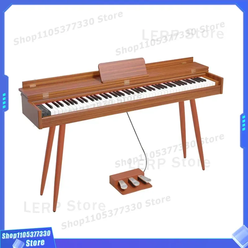 88 Key Digital Piano Weighted Hammer Action Touch Sensitive Electronic Keyboard Full Size Instrument for Beginners Home