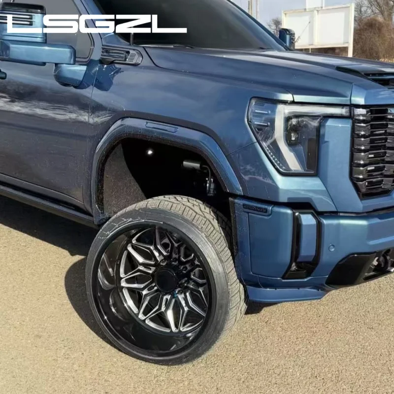 LSGZL 20x10 22x12 22x14 24x12 24x14 Custom Super Single Wheels Forged Deep Dish Rims 6x139.7 6x5.5 8x6.5 8x180 10x225