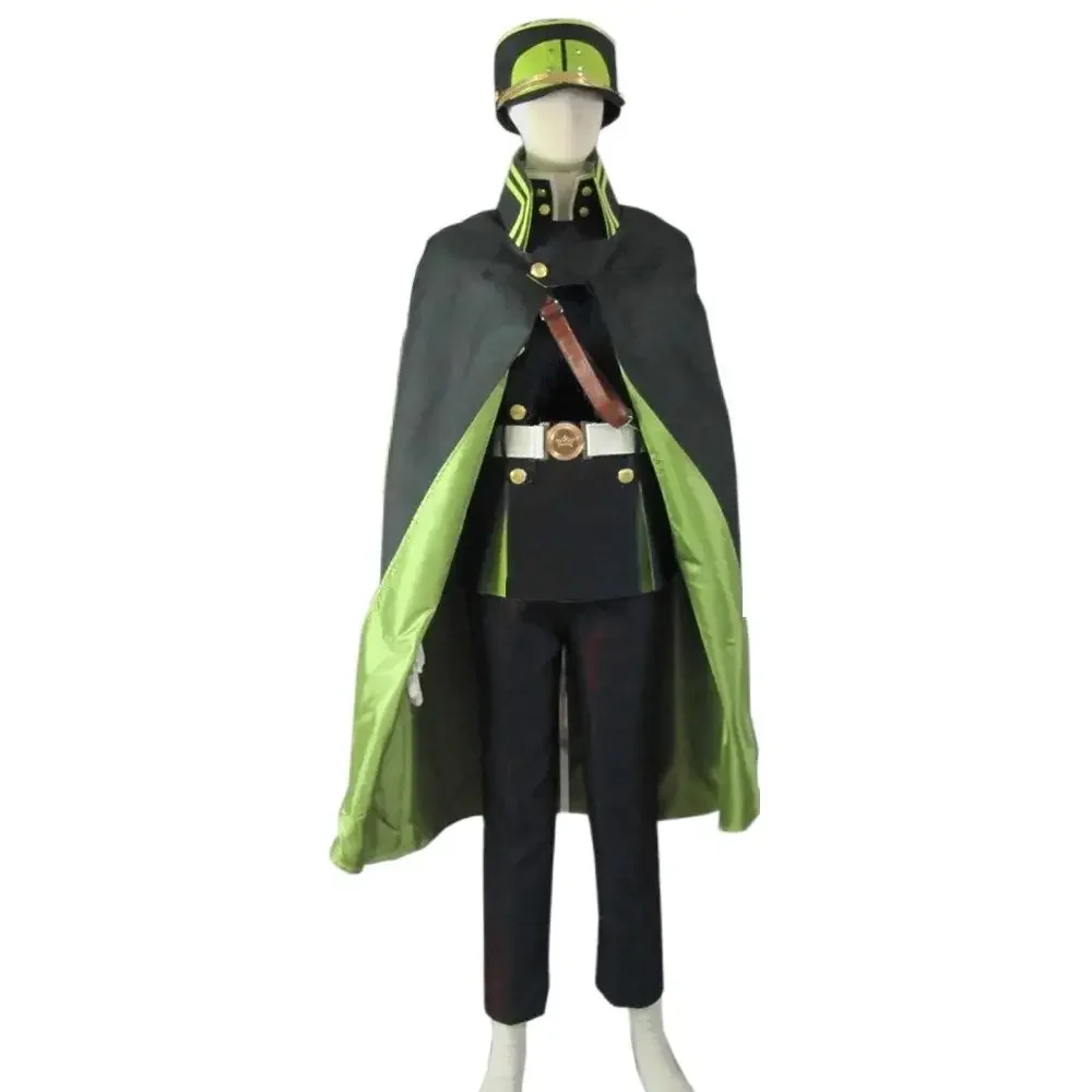 

Unisex Anime Cos Yuichiro Hyakuya Cosplay Costumes Halloween Uniform Custom Size