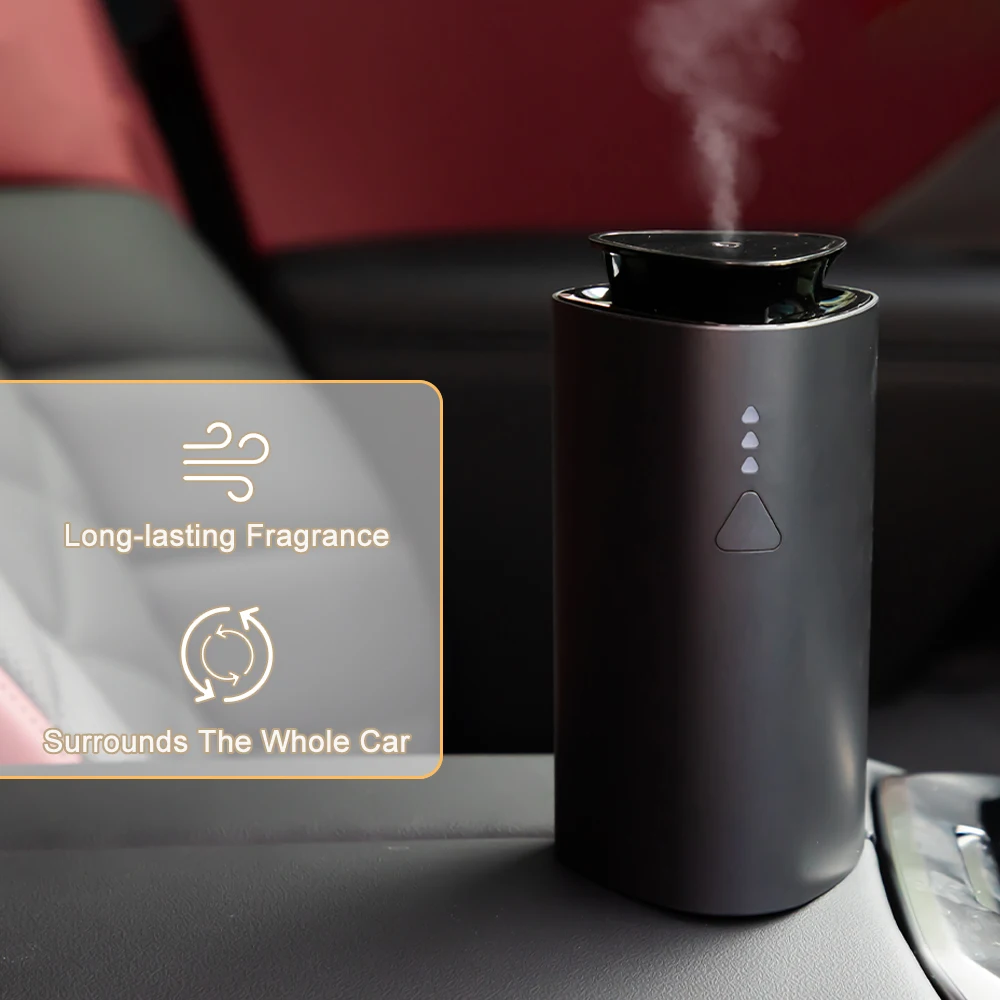 NAMSTE Car Aroma Diffuser 30ml Capacity USB Charging Hotel Fragrance Essential Oils Diffuser Home Air Freshener Smell Device