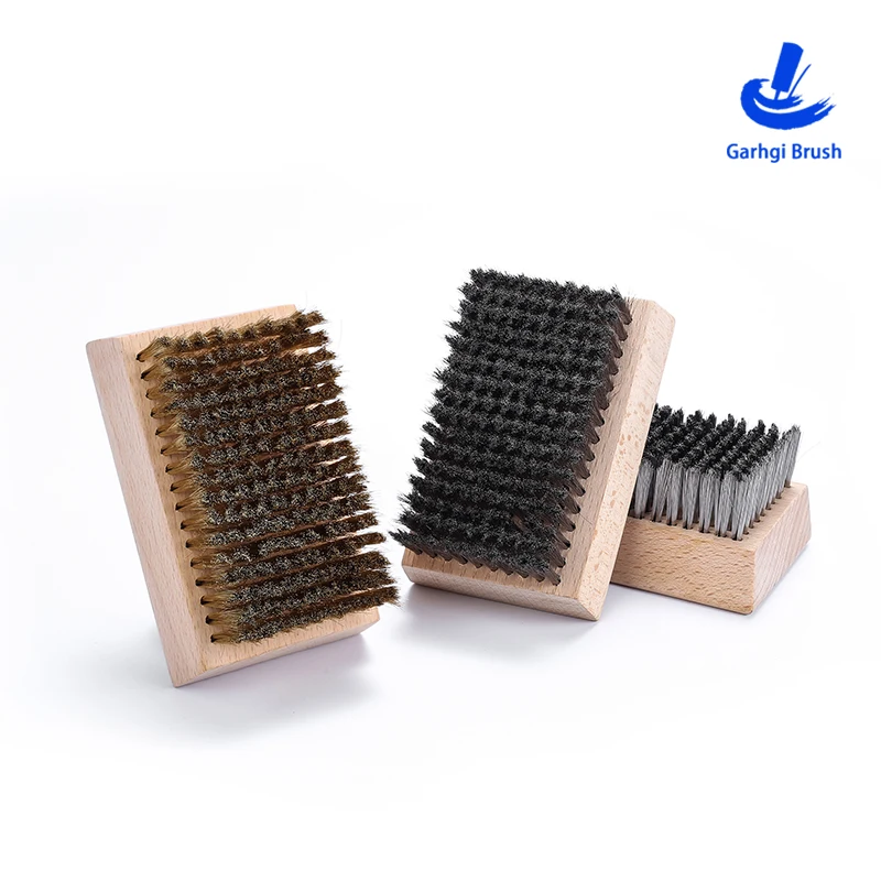 

Densely Filled Anilox Plate or Halftone Brushes Imported Copper Stainless Steel Wire Hardwood for Cleaning Hand Manual Tools