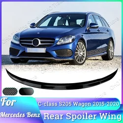 For Mercedes Benz S205 C-class Wagon Hatchback C180 C200 C220 C320 C350 C400 2015-2020 Roof Spoiler Wings Tail Spoiler Wings