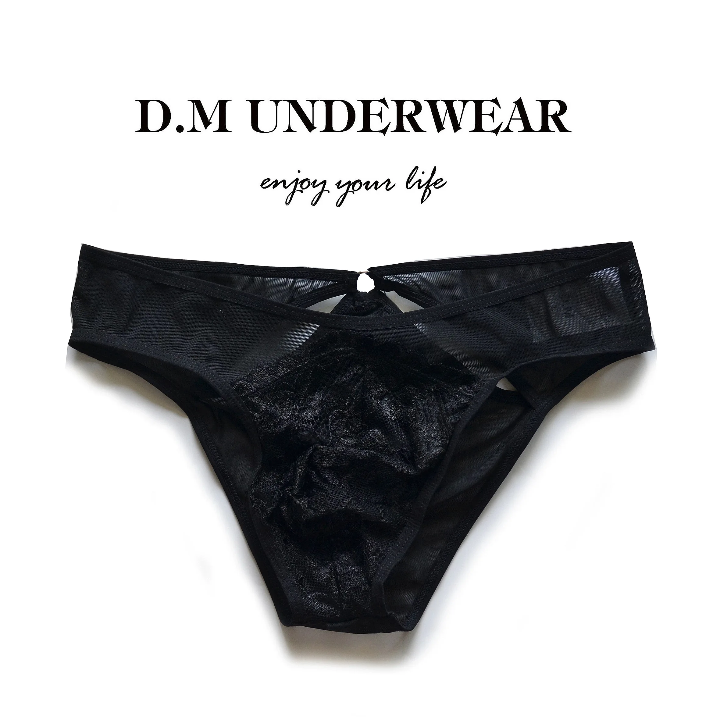 

low waist solid color Men briefs breathable mesh quick-drying fitness thin cute Underwear A3024