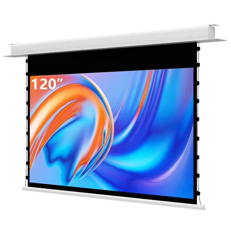 120 Inch 16:9 Indoor Cinema Motorized Projector Screen