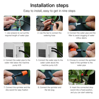 KYCOR-Tuya Wifi Smart Watering Machine Automatic Micro-Drip Irrigation System Plants Controller System Alexa Tool