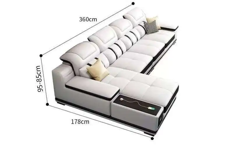 

-living room modular sofa couch bed sectionals sofas L shape leather couches set for home furniture