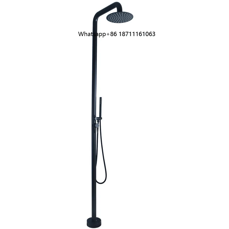 Luxury Bathtub Shower Set Outdoor Bath Shower Set Rainfall Bathroom Shower Set Stainless Steel