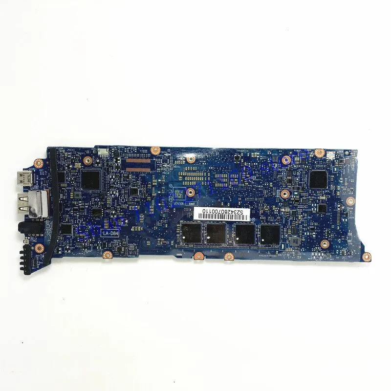 CN-0D4J15 0D4J15 D4J15 For Dell XPS 9360 With SR366 I7-7560U CPU CAZ00 LA-D841P Laptop Motherboard 100% Full Tested Working Well