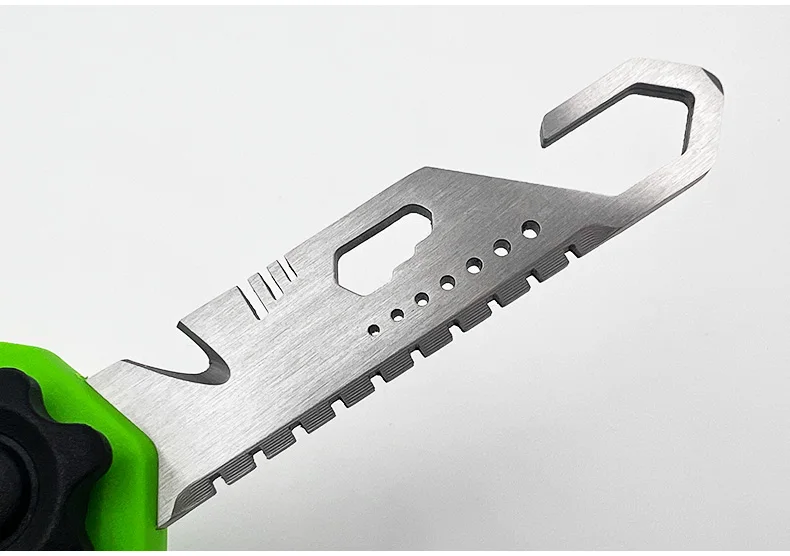 ShareShark Edelstahl Tintenfischmesser Tintenfischhaken Korrektur-Angelwerkzeug Tintenfisch-Nervensehnen-Schneider Tintenfisch-Netzschneider Oktopus Tintenfisch – Detail 11