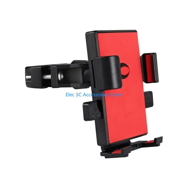 Y51A A Pillar Grab Handle Phone Mount, Shockproof Rotatable Universal Phone Clip for Car, Truck, Pickup, Fit for 4.5-7.2Inch