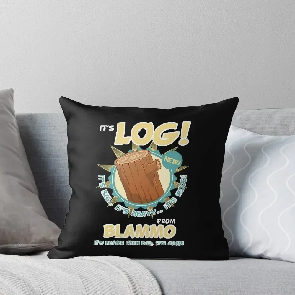 

It's Log! Throw Pillow Pillowcases Bed Cushions Cushion Cover For Sofa pillow