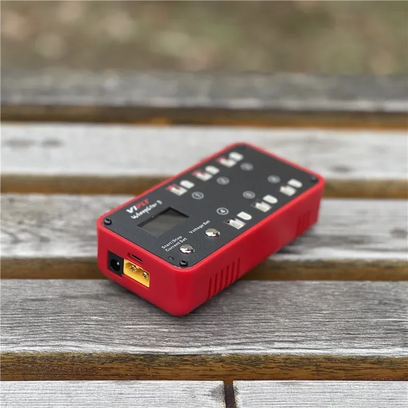 VIFLY WhoopStor 3 V3 6 poorten 1S LIPO batterijlader ontlader opslagfunctie