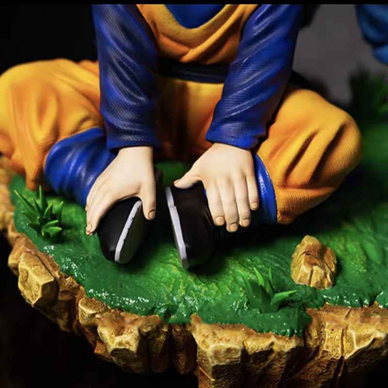 Dragon Ball Anime Figuur Gewelddadige Beer Kleine Zoon Goten Trunks Model Animatie Perifere Tafelblad Decoratie Verrassing Speelgoed Geschenken